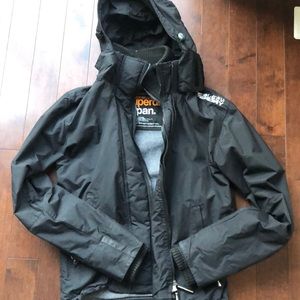 Super dry Japan hooded wind cheater